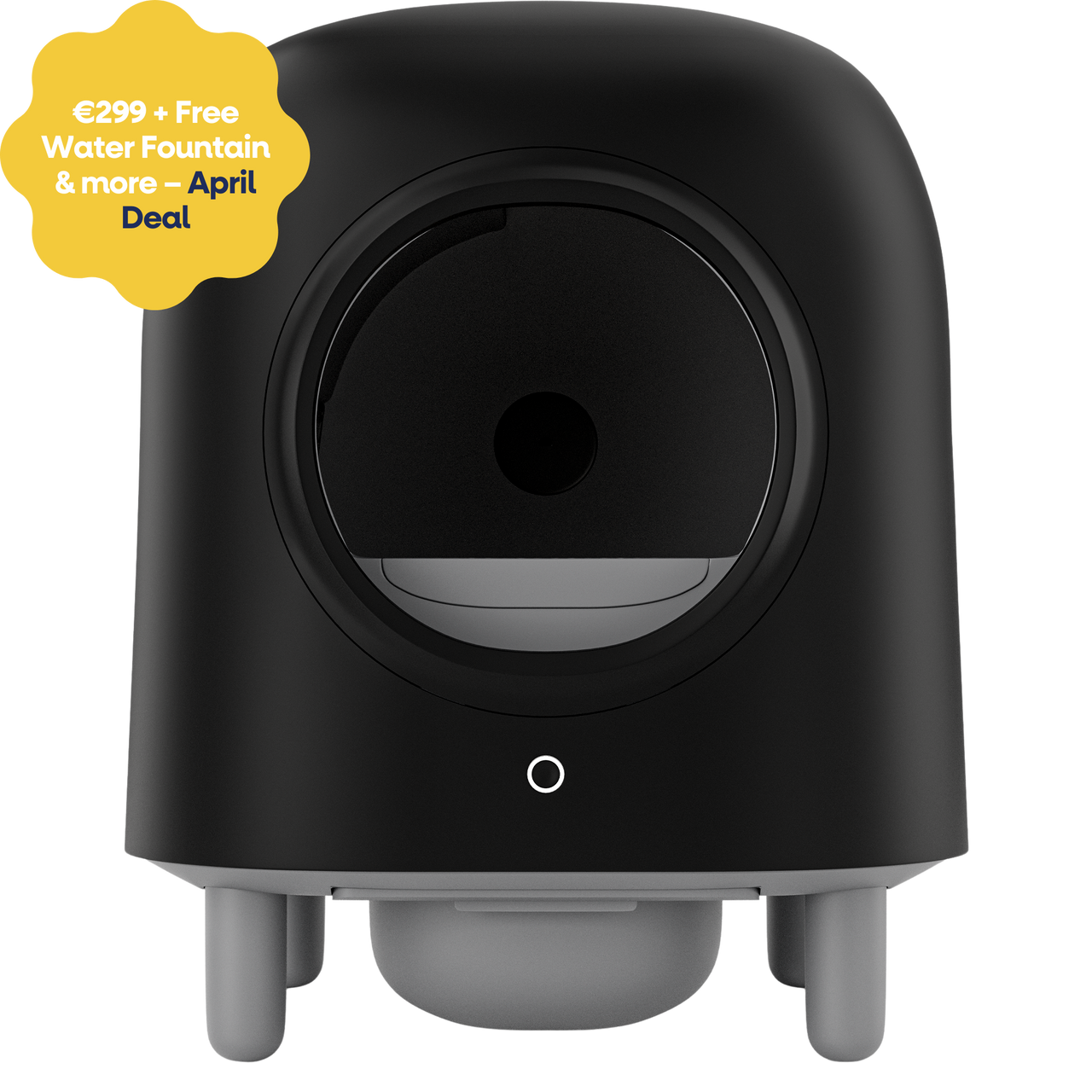 Petree Cube – Selbstreinigende Katzenklo – Black Edition